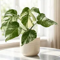 White Variegated Monstera