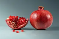 pomegranate (Punica granatum) plant