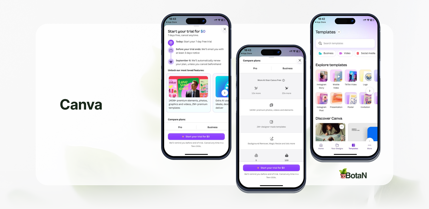 Best AI Apps for iPhone - Canva