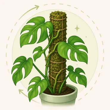 Use a Moss Support