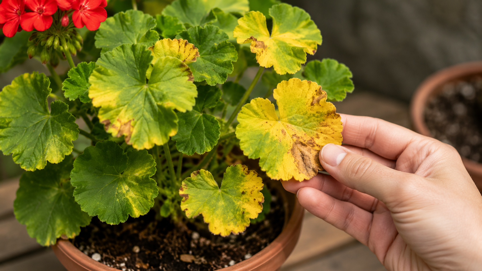 Yellow leaves