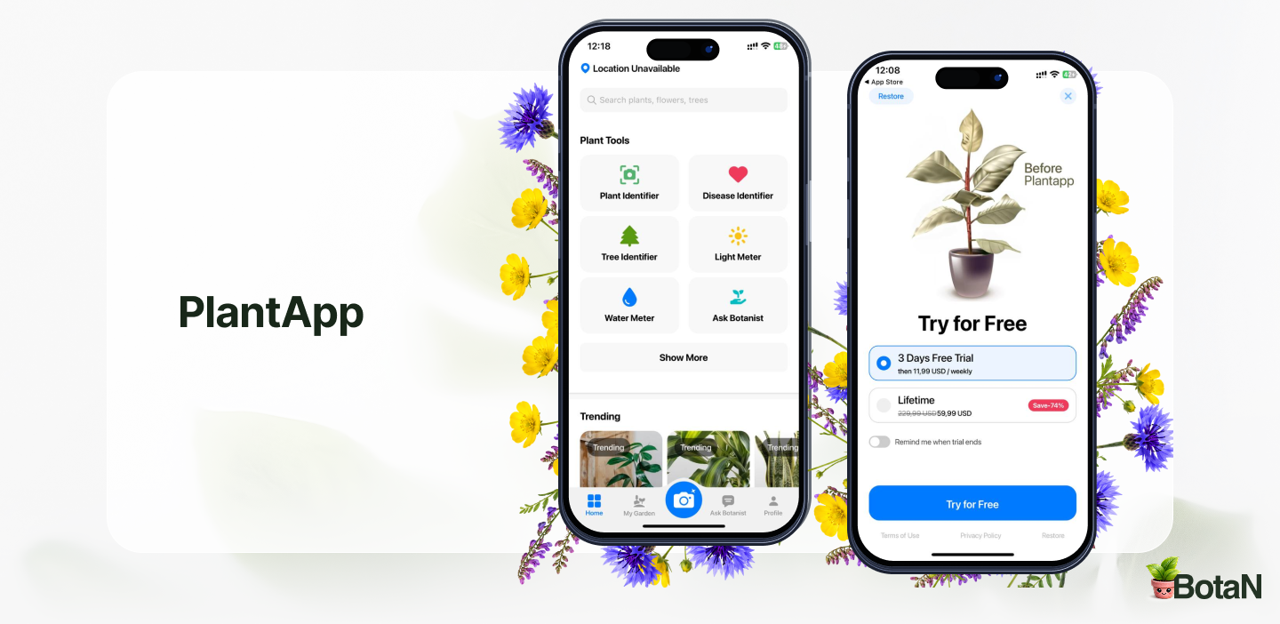 Best Gardening Apps - PlantApp