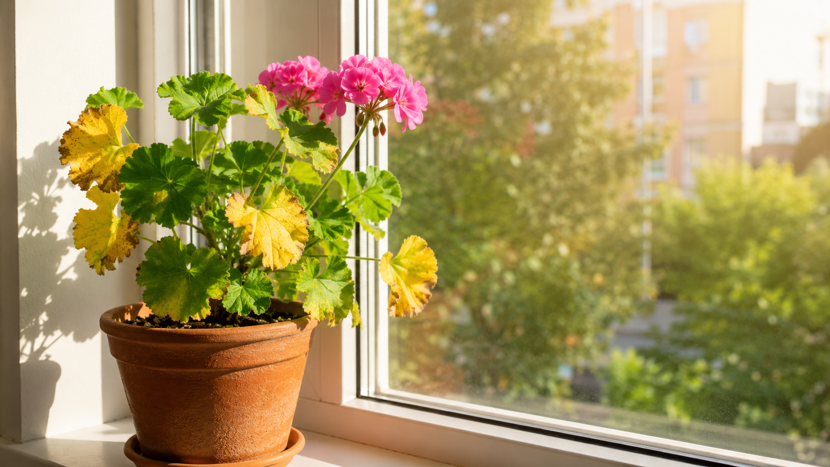 Plant in the pot