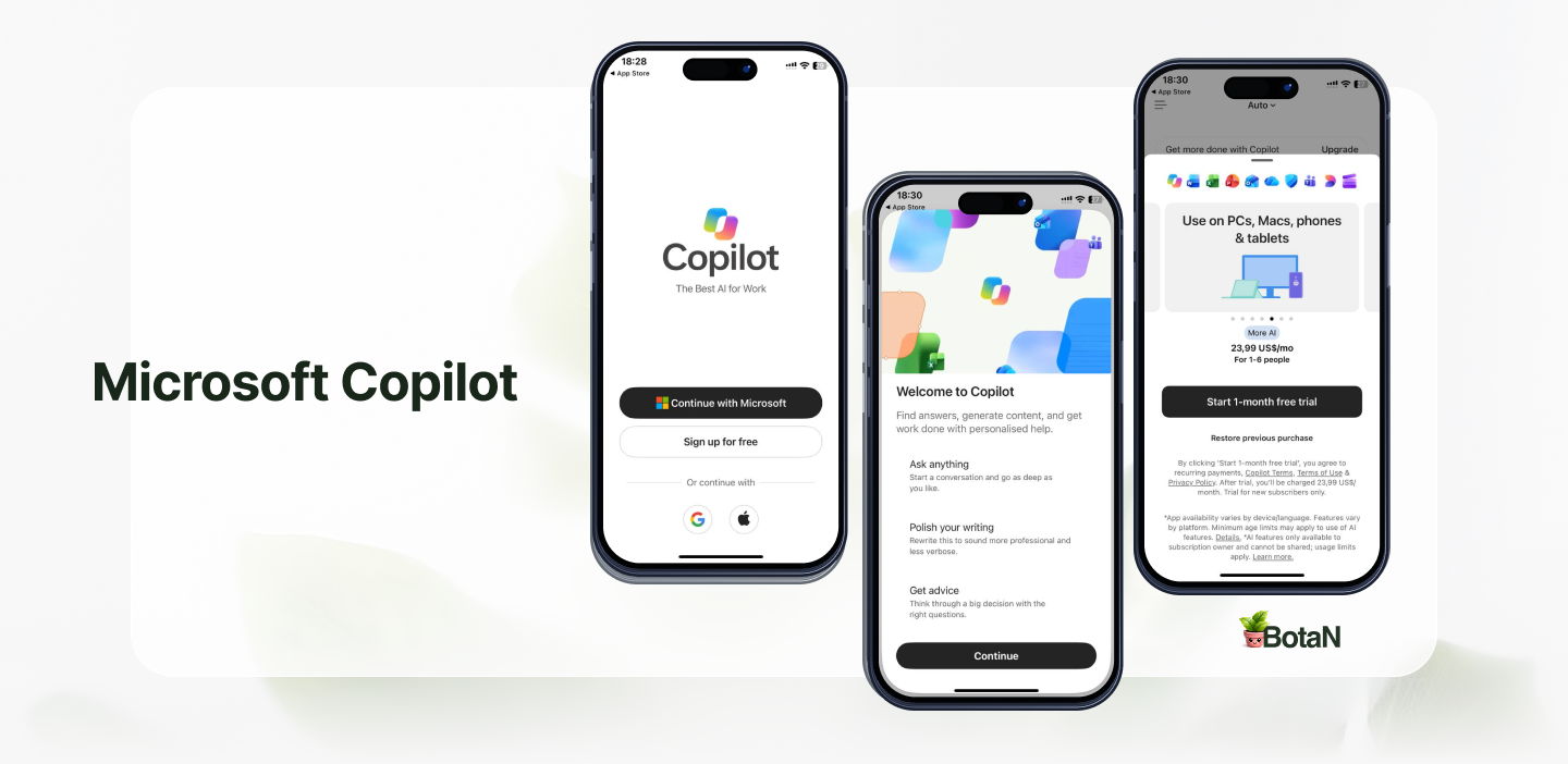 Best AI Apps for iPhone - Microsoft Copilot